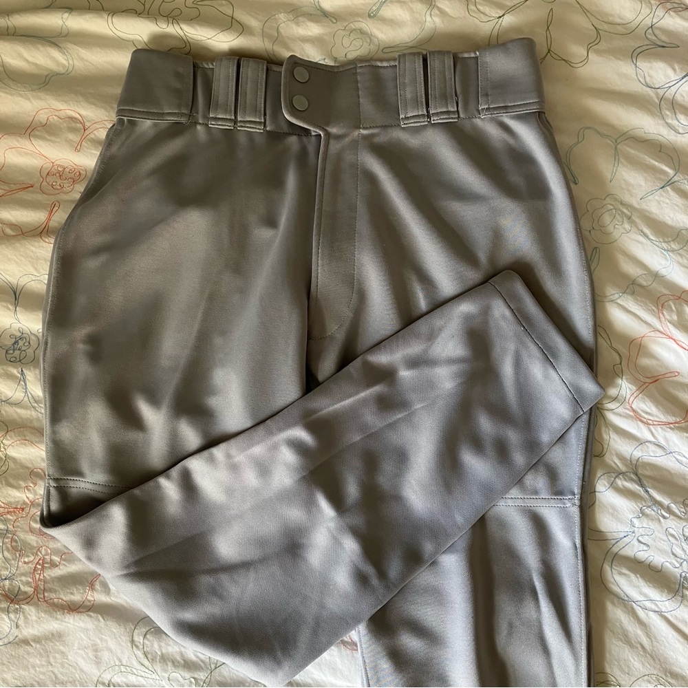 Mizuno baseball pants mens size 32-34 grey
